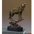 Wolf Figurine 8'W x 12"H